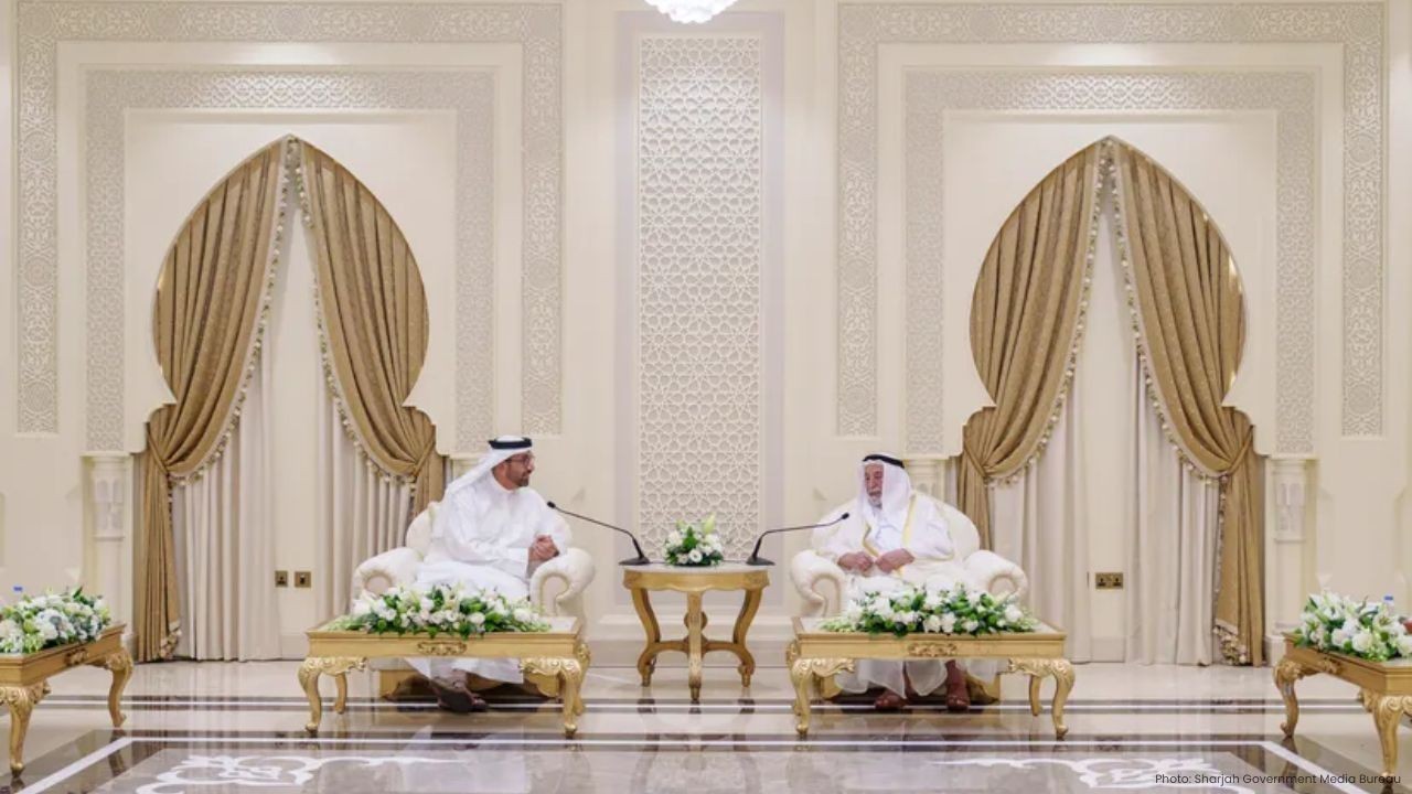 Sharjah Ruler Hosts UAE Energy Minister for Key Projects