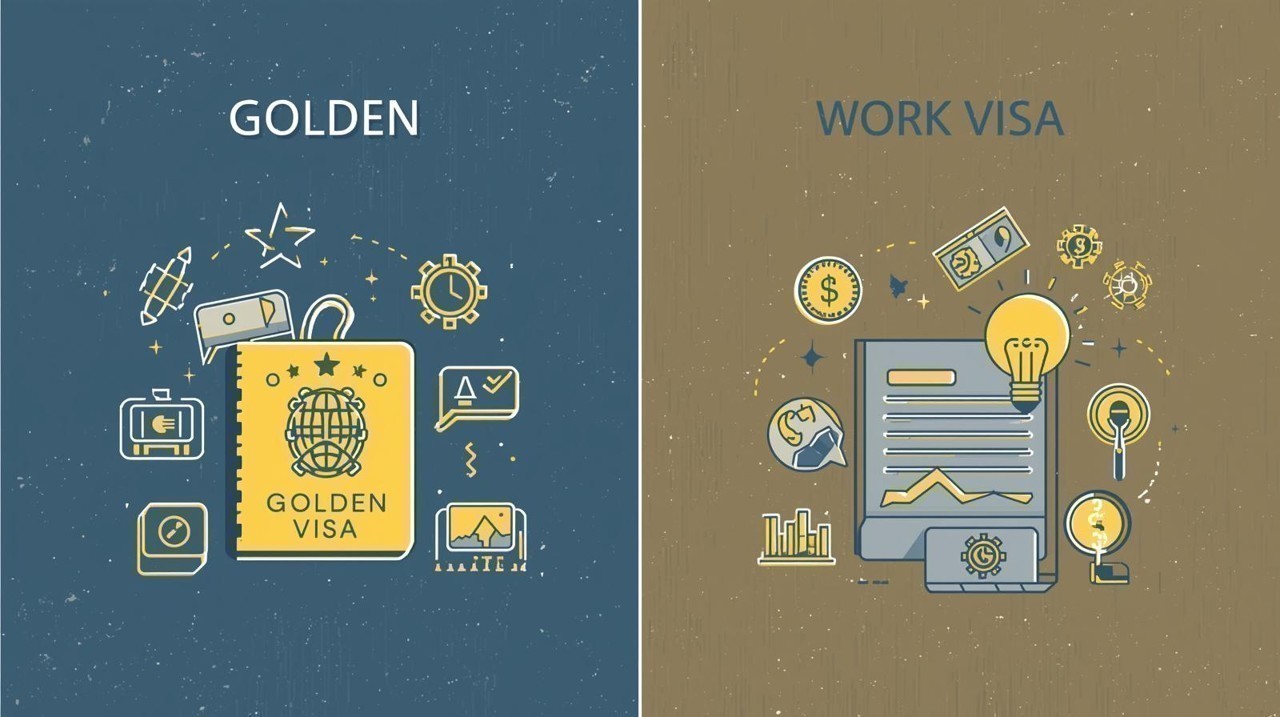 Golden Visa vs Work Visa 2025: Which is Better?