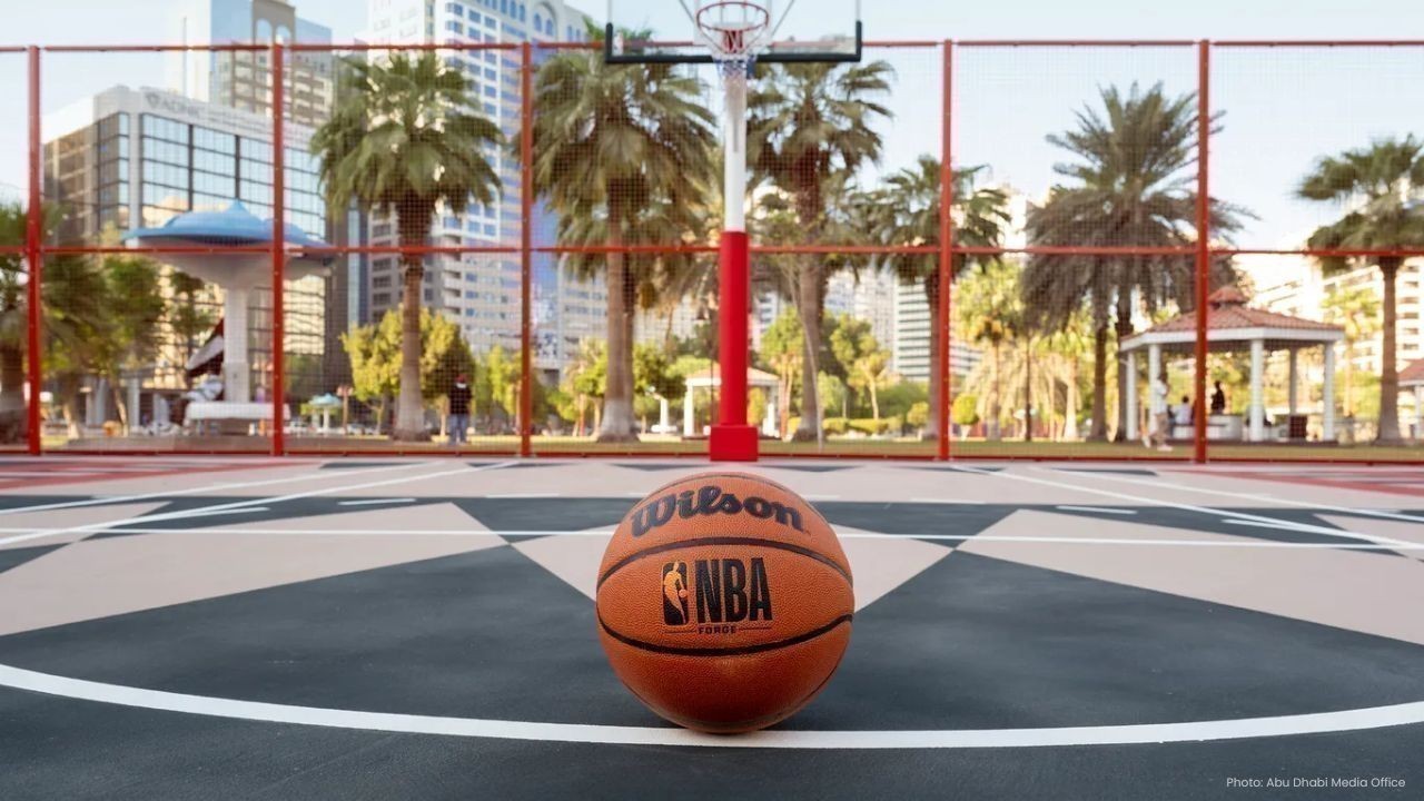 ADQ and NBA Unveil New Public Basketball Courts in Abu Dhabi