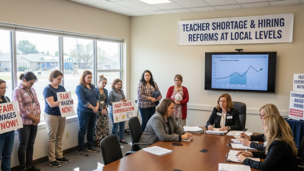 The Urgent Problem: A Shrinking Teaching Workforce