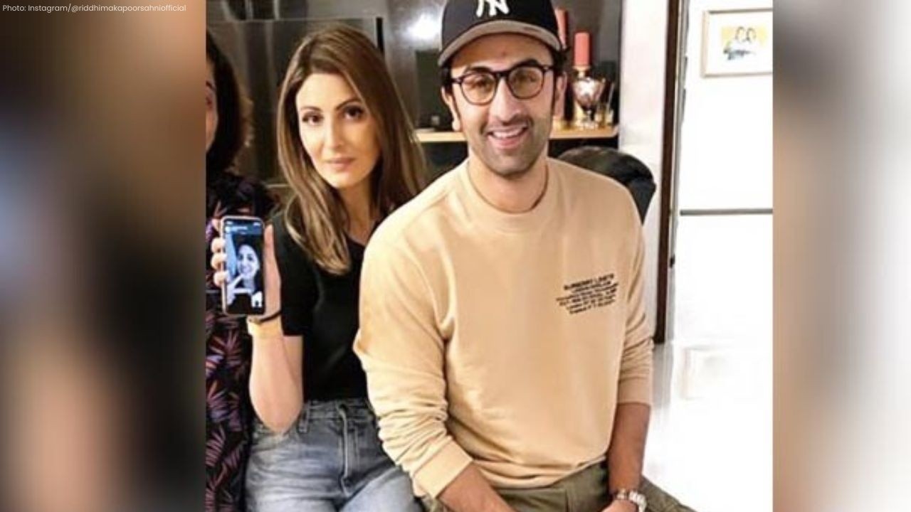 Riddhima Kapoor Sahni Celebrates Bhai Dooj with Brother Ranbir
