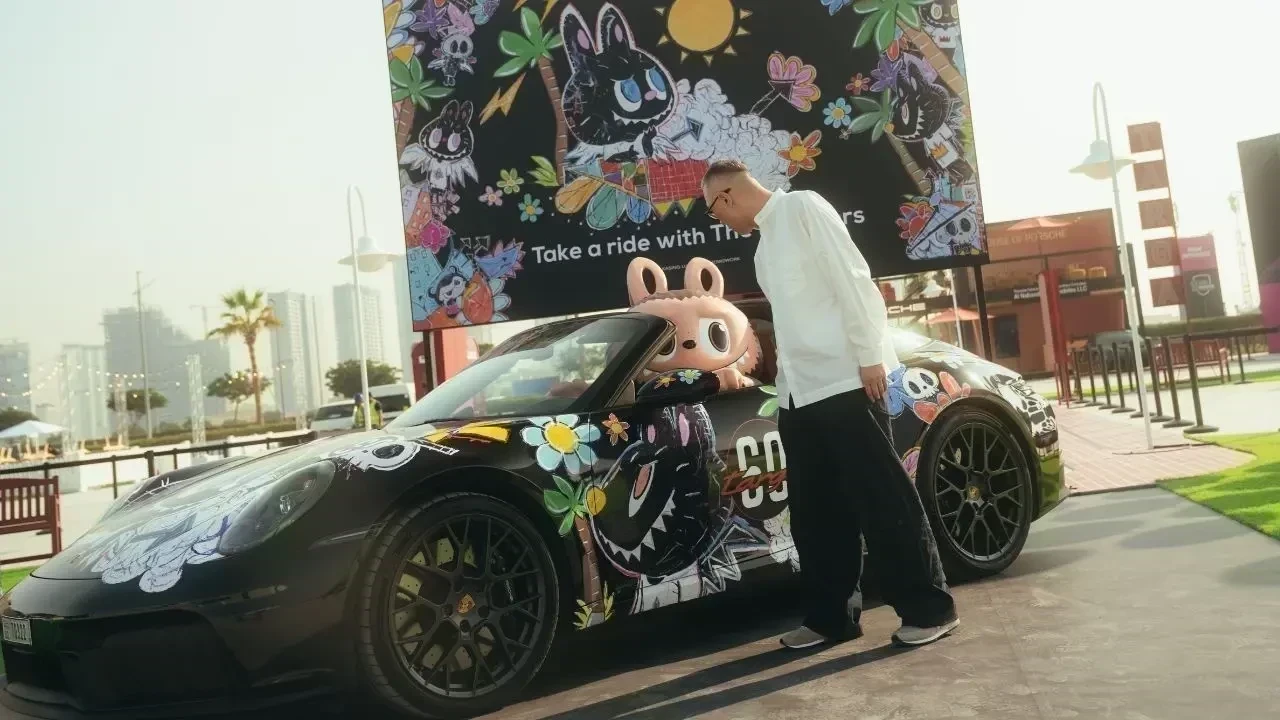 Porsche Targa Legacy Celebrated with Labubu & King Mon