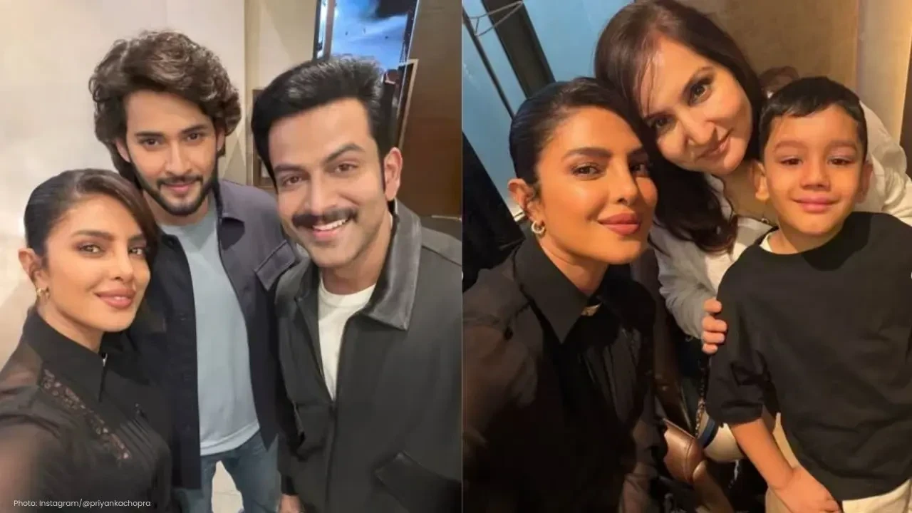 Priyanka Chopra Shares Warm Moments With Rajamouli’s Family on Set