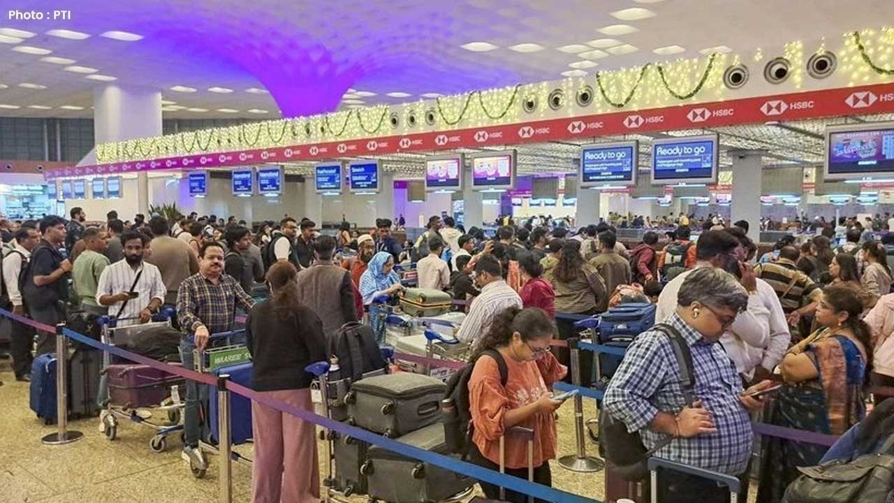 IndiGo Flight Cancellations Soar As Delhi Stops All Departures Tonight