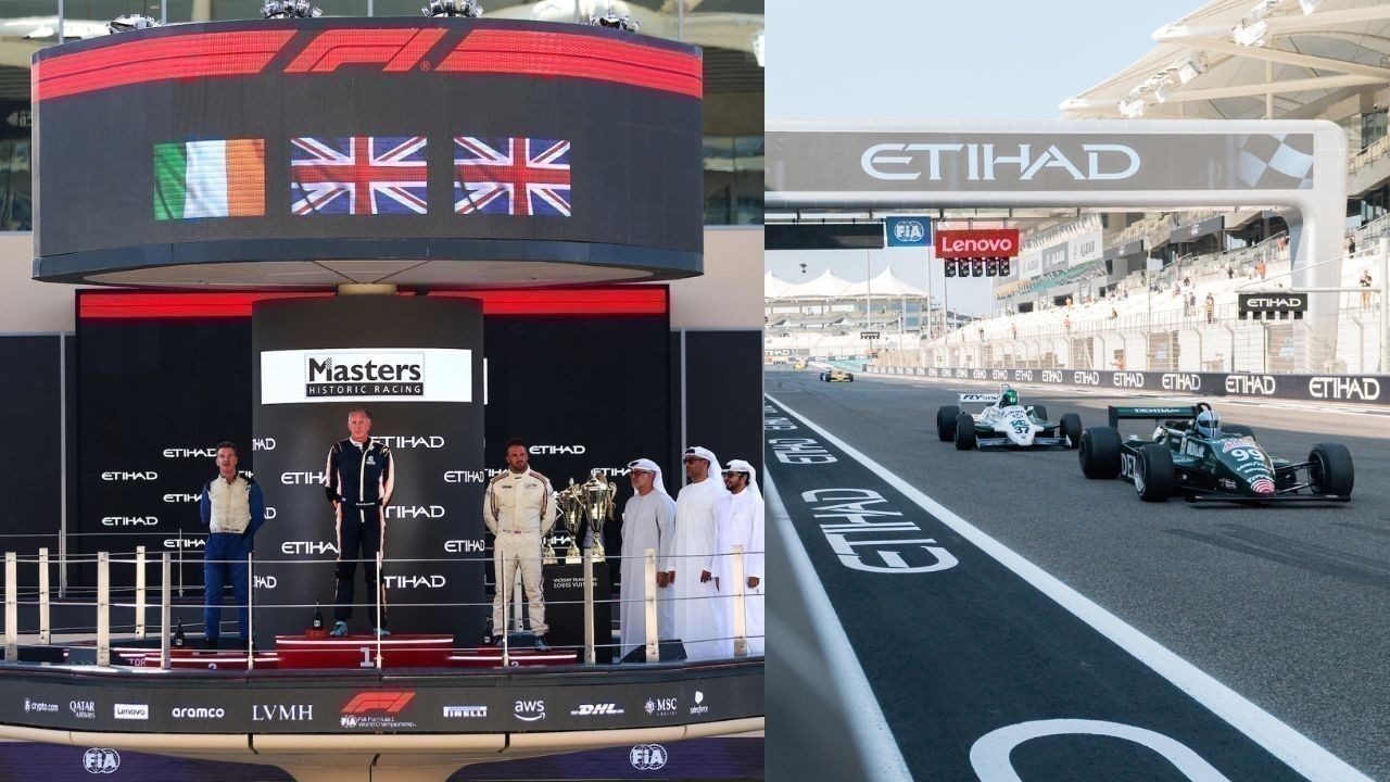 Masters Historic Racing Closes 2025 at Yas Marina