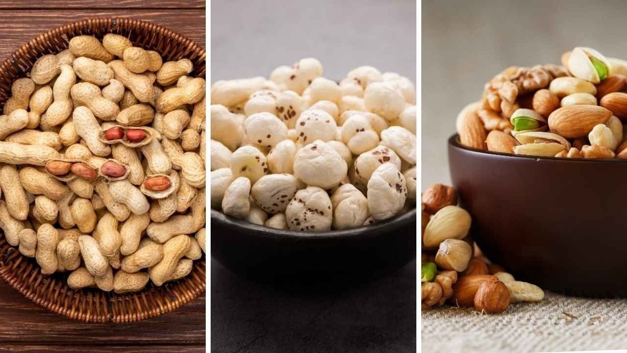 Peanut vs Fox Nut vs Mixed Nuts: Which Snack Is Better for Weight Loss and Cholesterol Control?