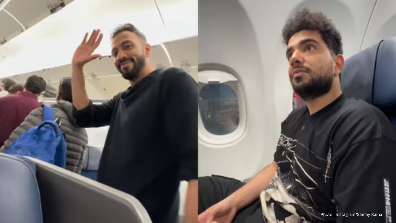 Samay Raina's IndiGo Encounter with Panoti Guy Ignites Laughter and Debate