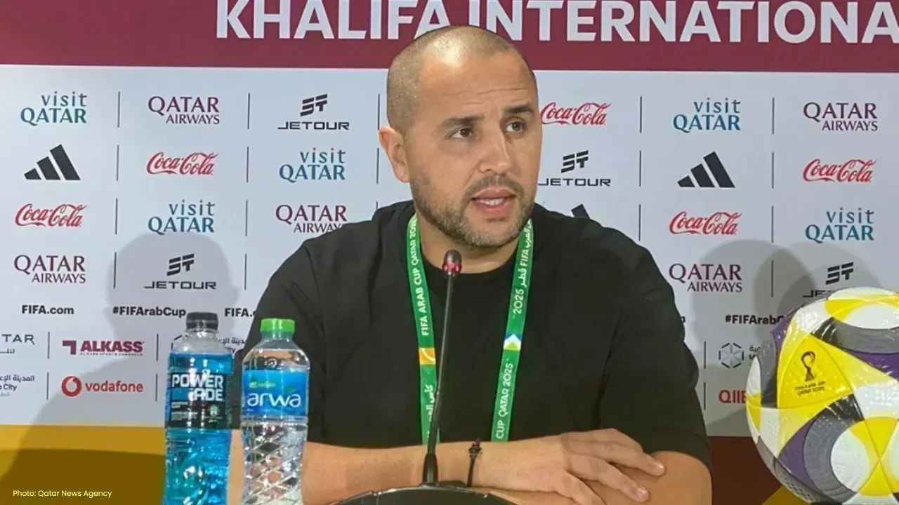 Bougherra Celebrates Algeria's Triumph Against Iraq in Arab Cup