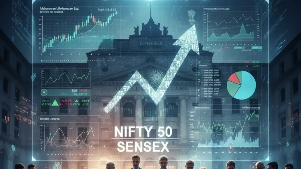 Strong Start for Dalal Street: Nifty50 Breaks 25,850 While Sensex Gains Momentum