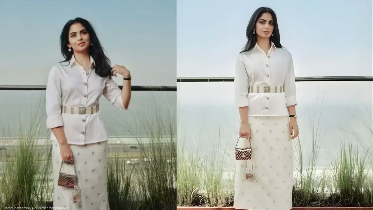 Isha Ambani Turns Heads in Stunning White Attire by Manish Malhotra