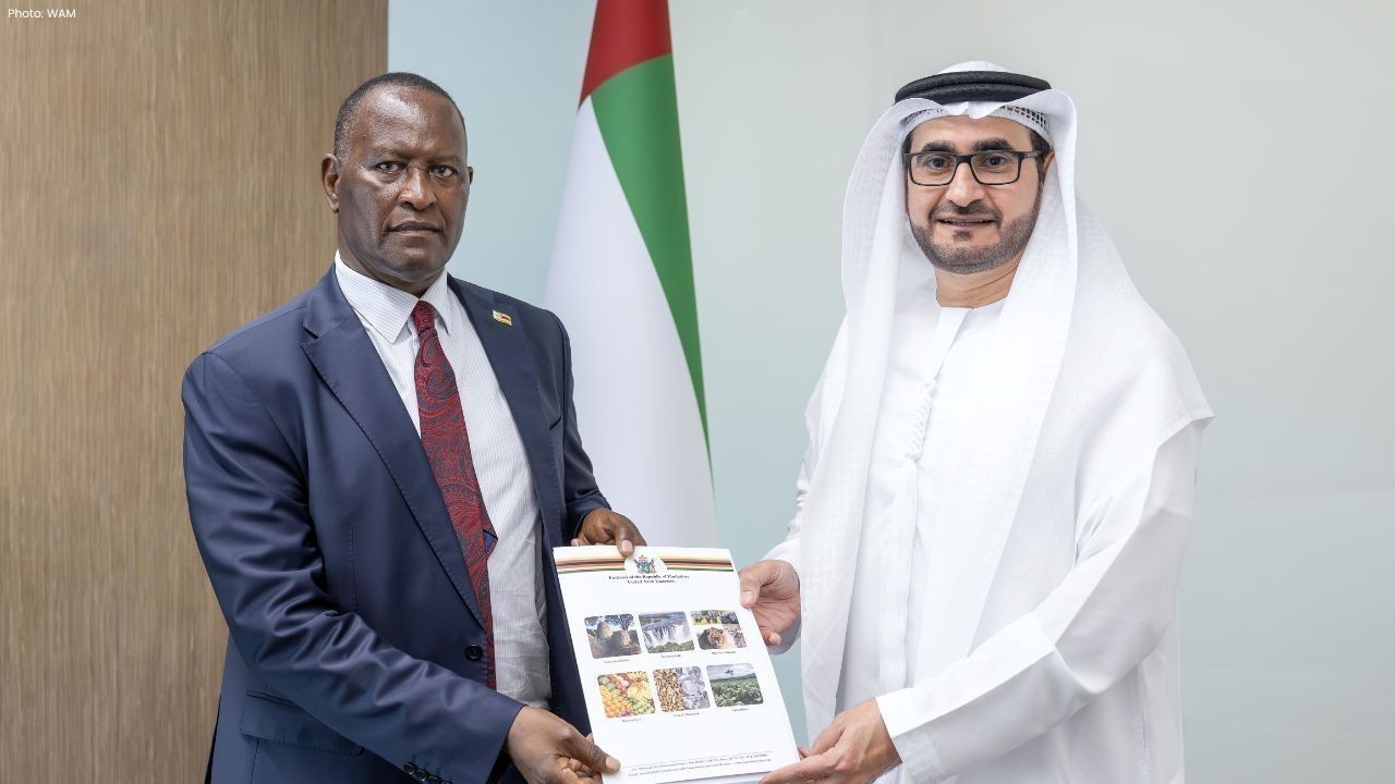 UAE Receives Credentials of New Zimbabwe Ambassador