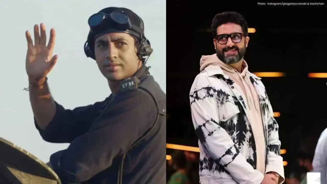 Abhishek Bachchan Endorses Agastya Nanda's Role in Ikkis