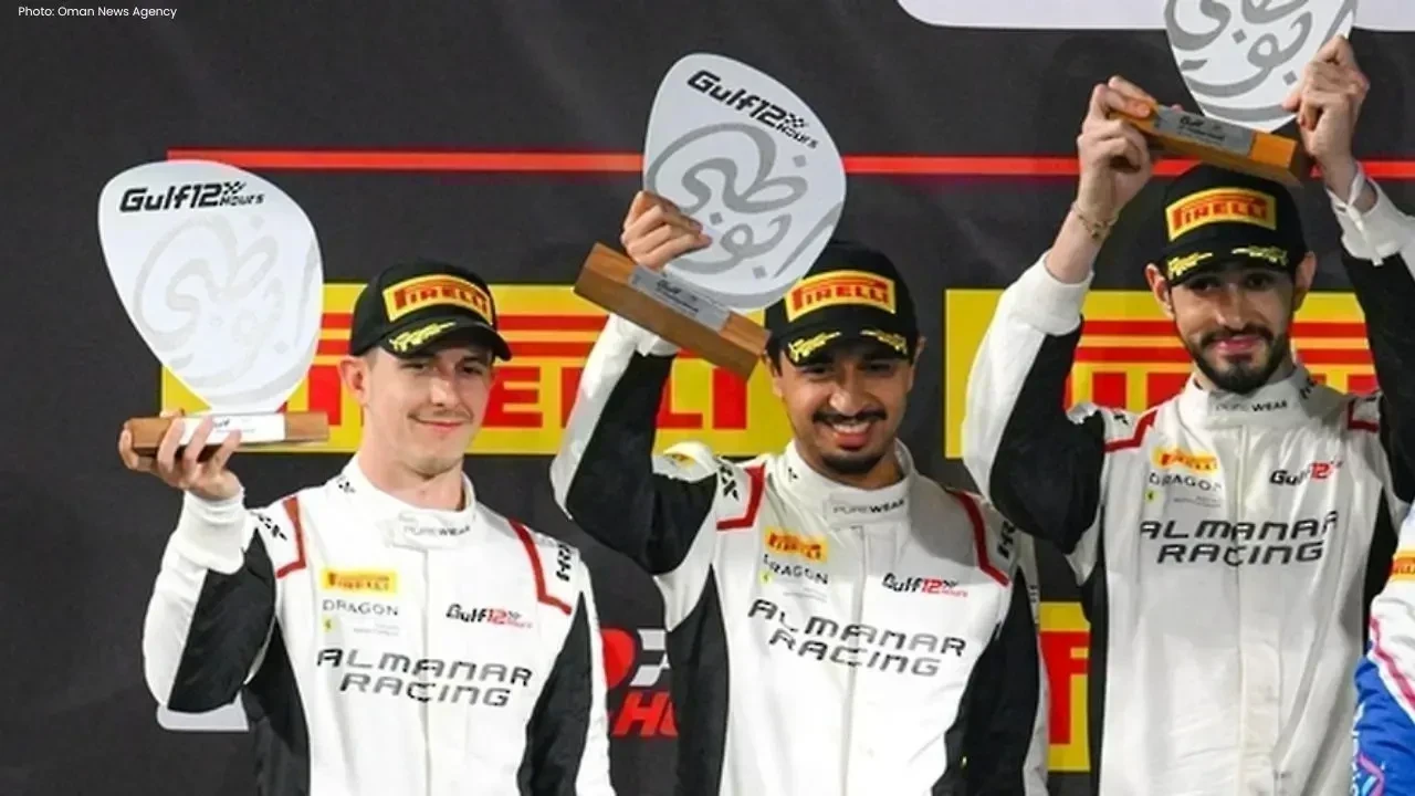 Omani Racer Al Faisal Khalid Secures Second Place at Gulf 12 Hours