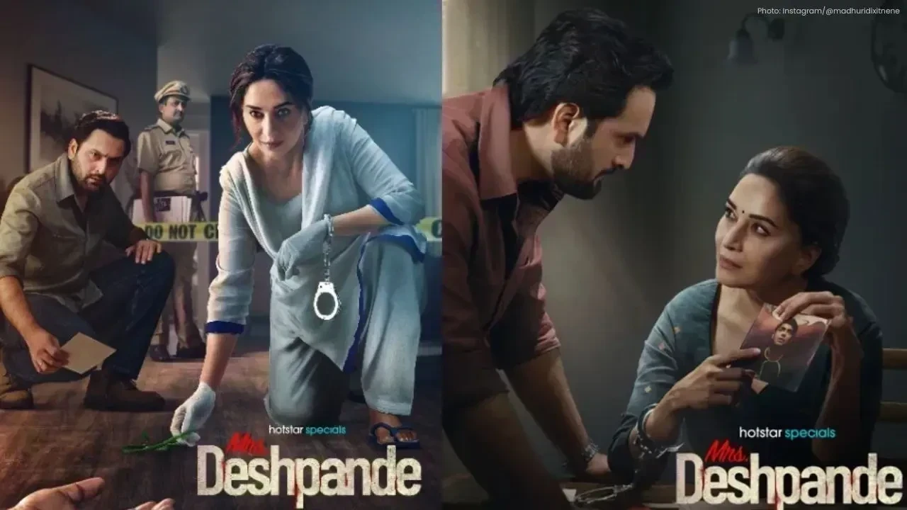 Madhuri Dixit Debuts as Serial Killer in Gripping Thriller 'Mrs Deshpande'