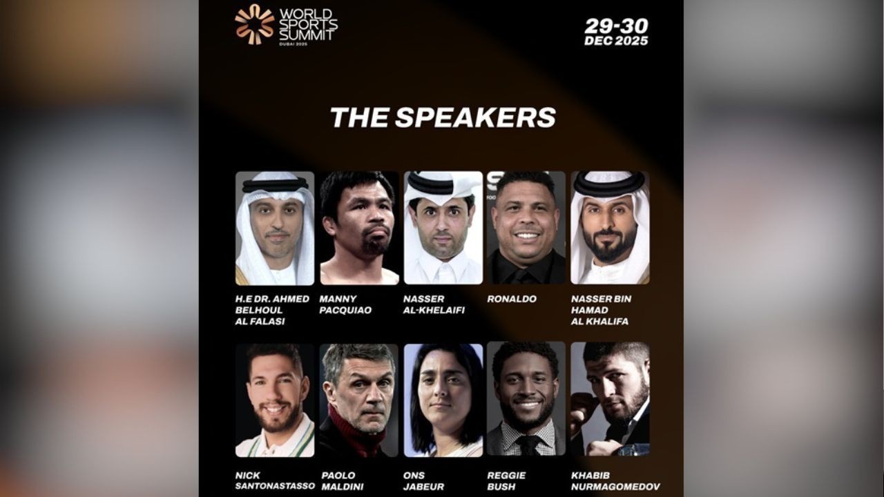 Dubai to Host World Sports Summit 2025 Bringing Global Sports Leaders Together