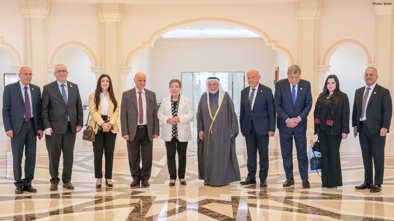 Sheikh Sultan Welcomes Birzeit University Delegation to Enhance Education