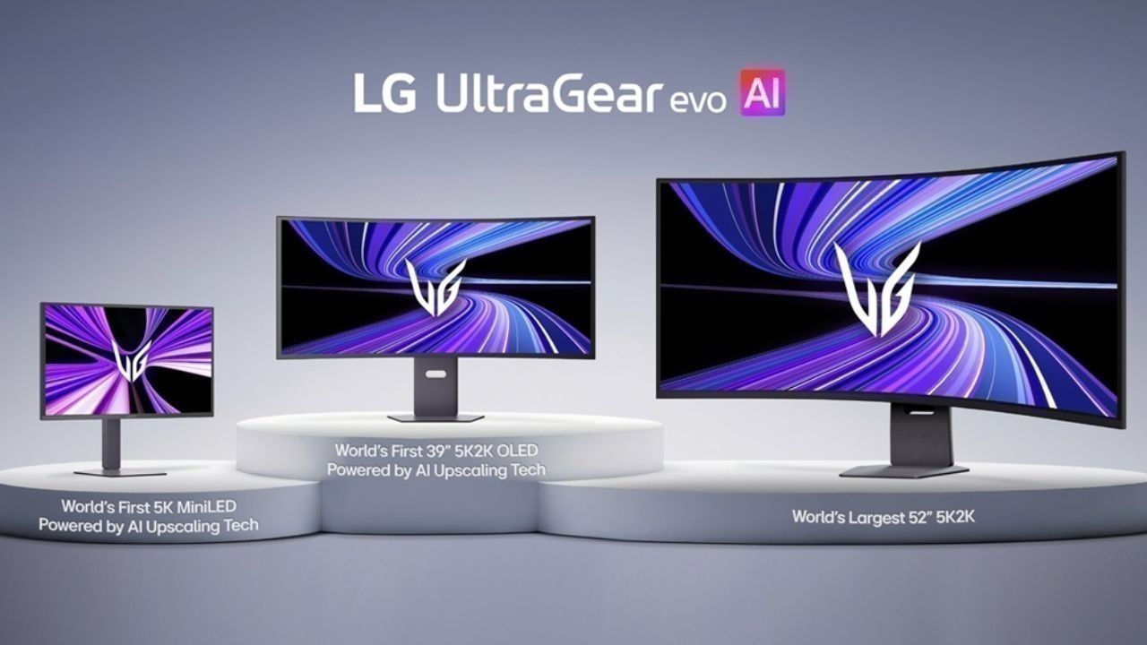 LG Launches UltraGear evo™ 5K Gaming Monitors at CES 2026