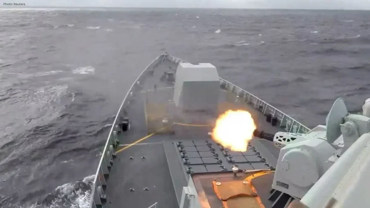 China's Military Exercises Surround Taiwan Heighten Tensions