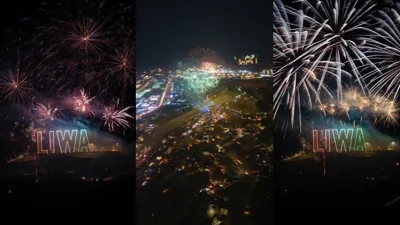 Liwa Festival Rings in 2026 with Music, Fireworks and Unity