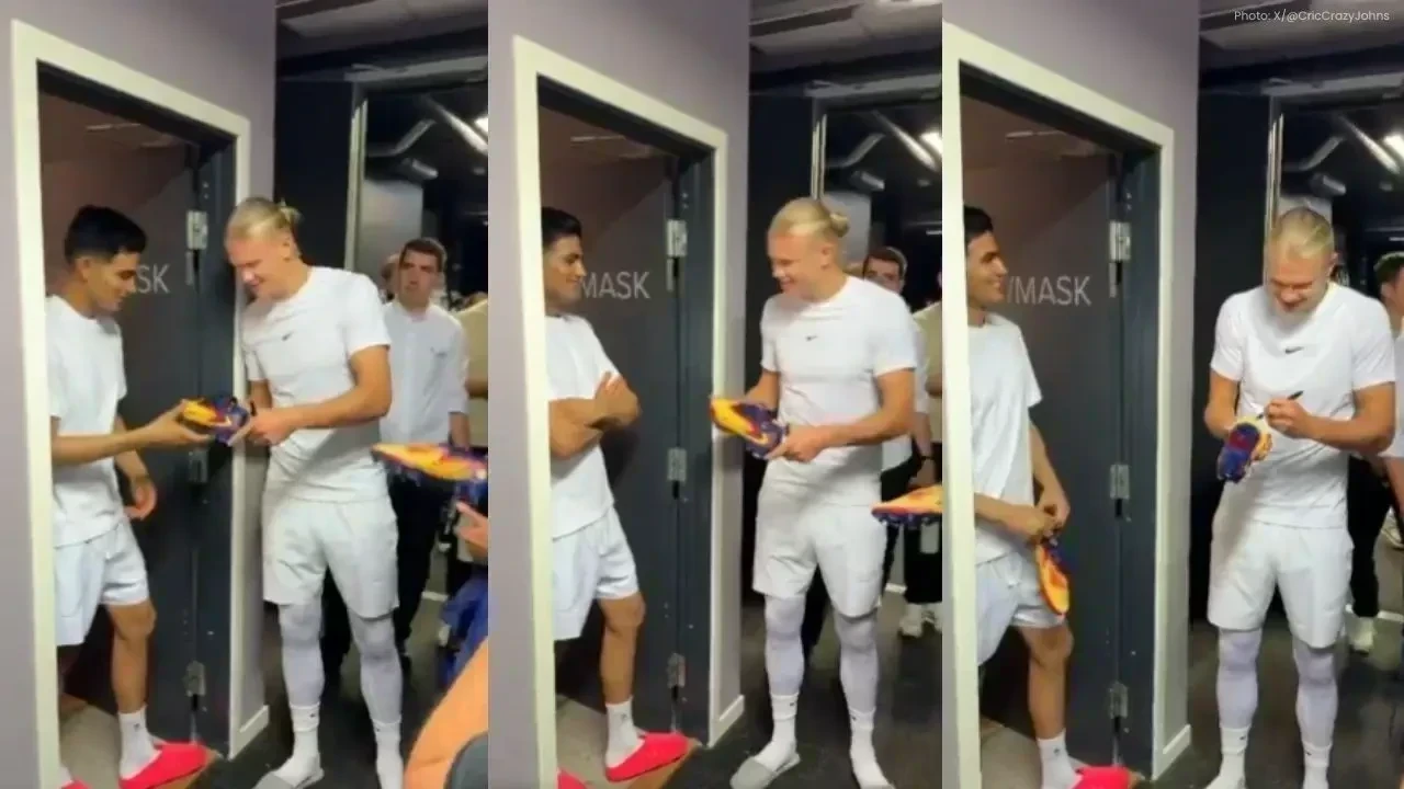 Shubman Gill and Erling Haaland Unite at Nike Event, Sparking Global Buzz