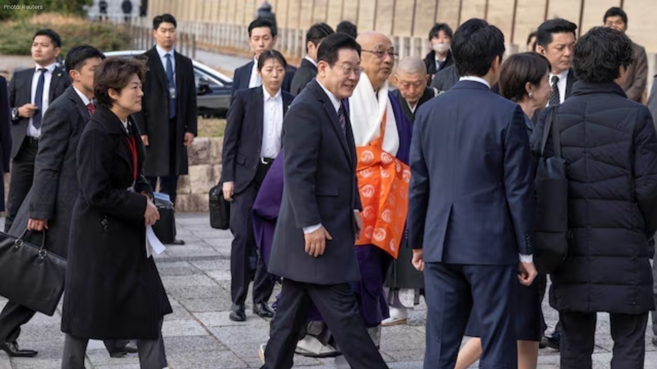 Japan’s Takaichi and South Korea’s Lee Unite in K-pop Drum Session