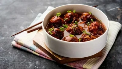 Healthy Soya Manchurian Recipe – 43g Protein, Only 240 Calories