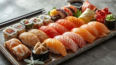 Sushi : Nigiri, Maki, Sashimi, Uramaki & Temaki