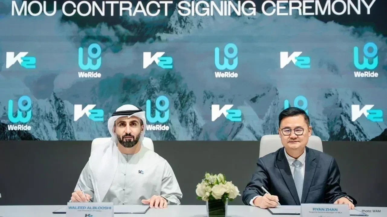 K2 and WeRide Partner to Launch Autonomous Buses in Abu Dhabi