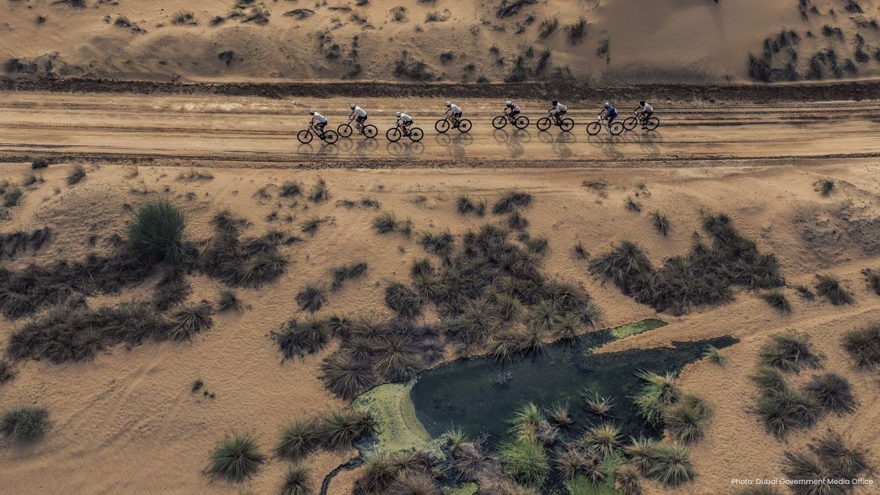 Dubai Hosts World’s Biggest Desert Cycling Races This Weekend