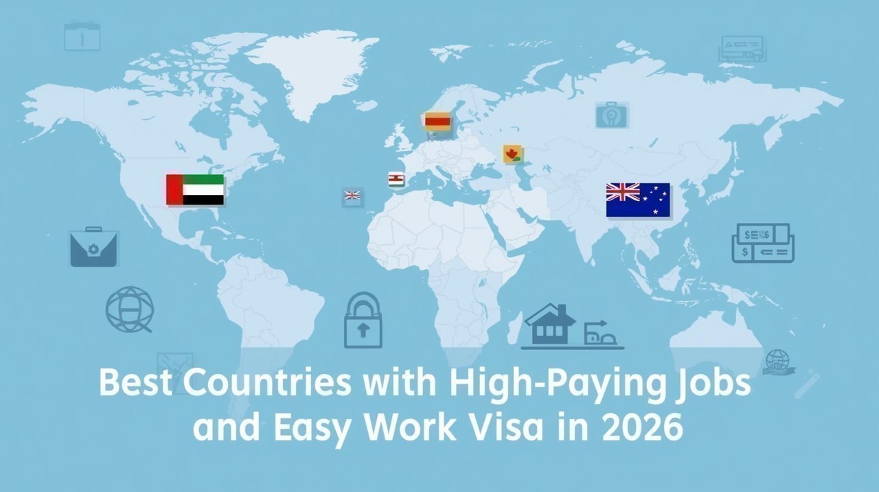 Top Global Destinations Offering High Salaries and Simple Work Visas in 2026
