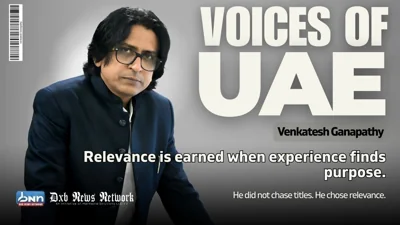 The Reinvention Journey of Architect Venkatesh Ganapathy in Dubai