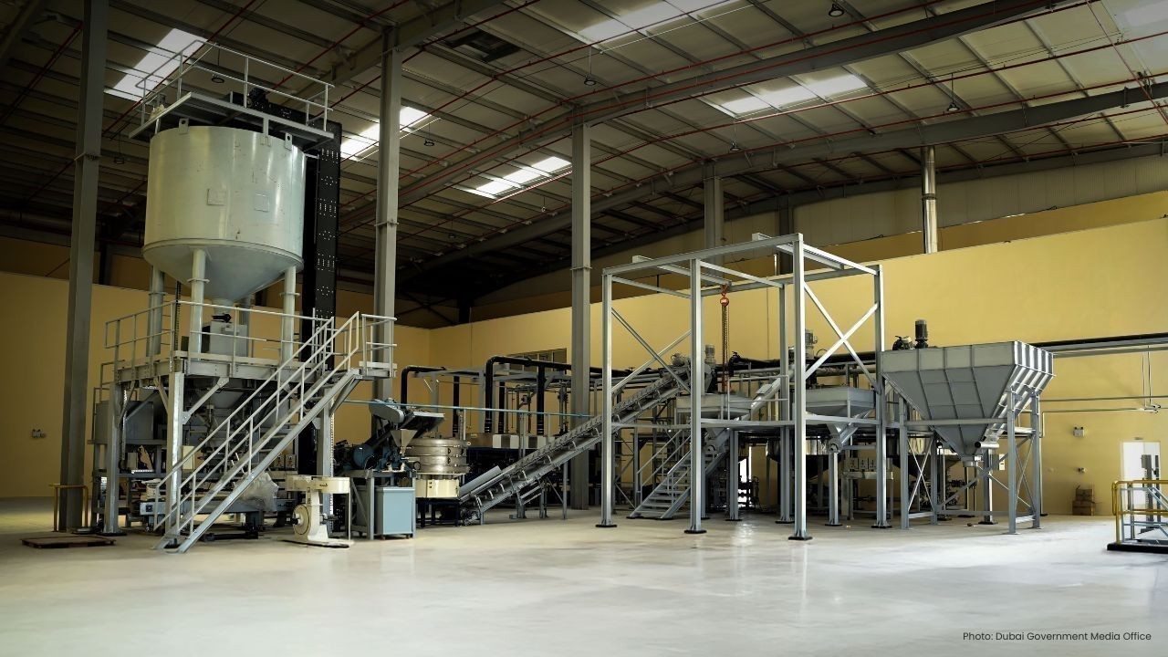 Amarak Opens 60,000 Tonne Sulphur Plant in Dubai Jafza