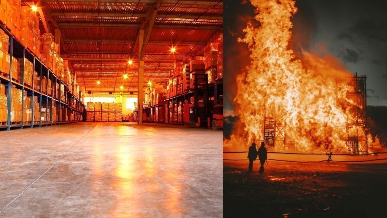 Fire Breaks Out at Warehouse in Abu Dhabi’s Al Muzoon Industrial Area