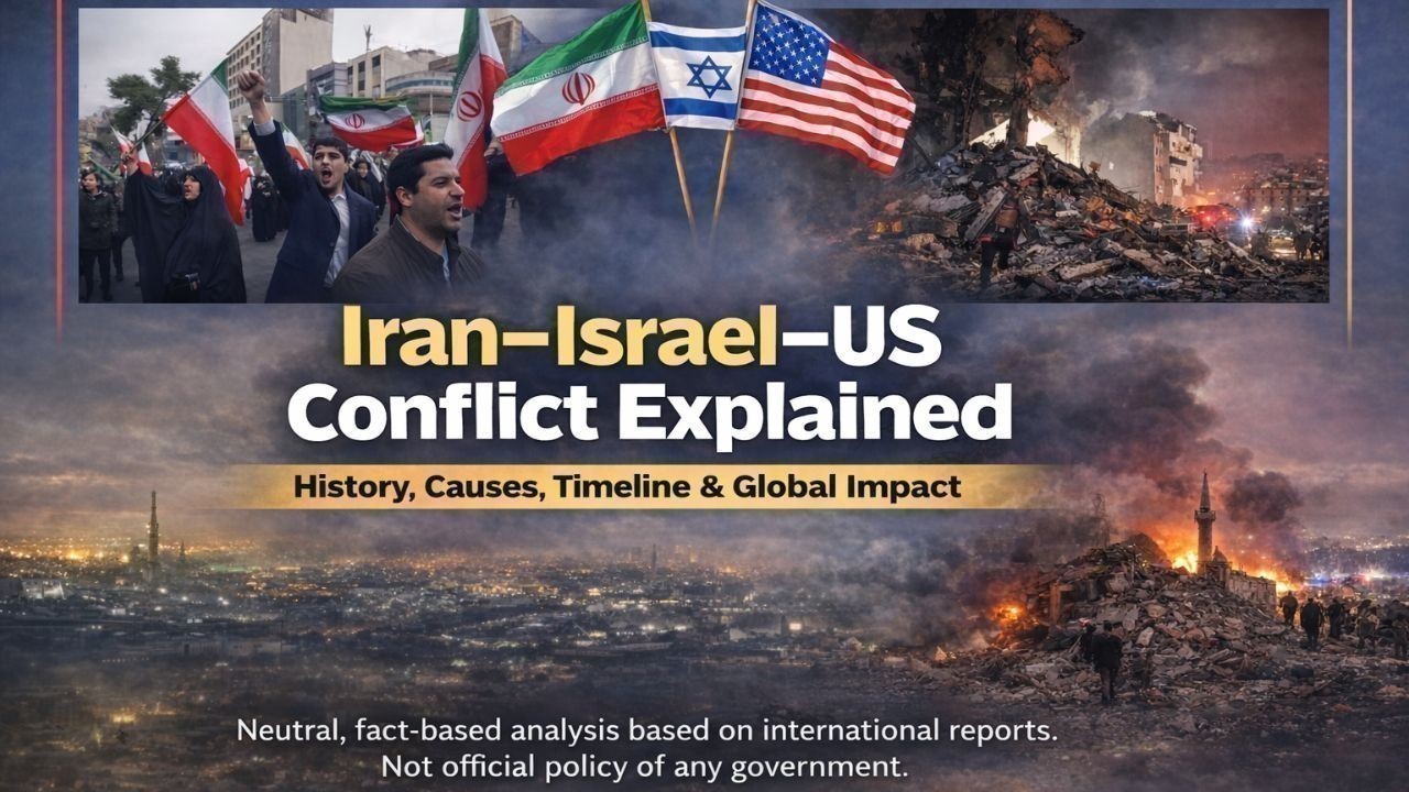 Iran–Israel–US Conflict Explained: History, Causes & Middle East Impact