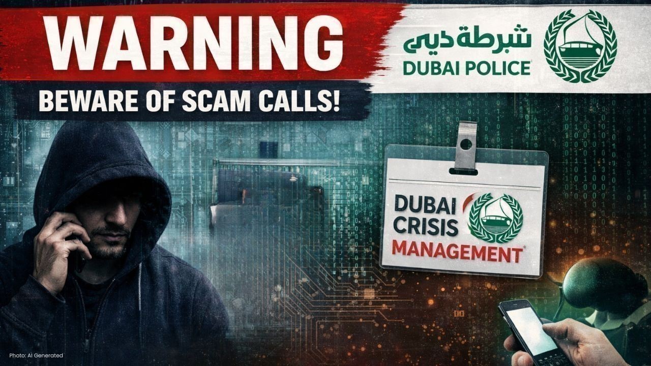 Dubai Police Alert Public to Fake Crisis Scam Calls