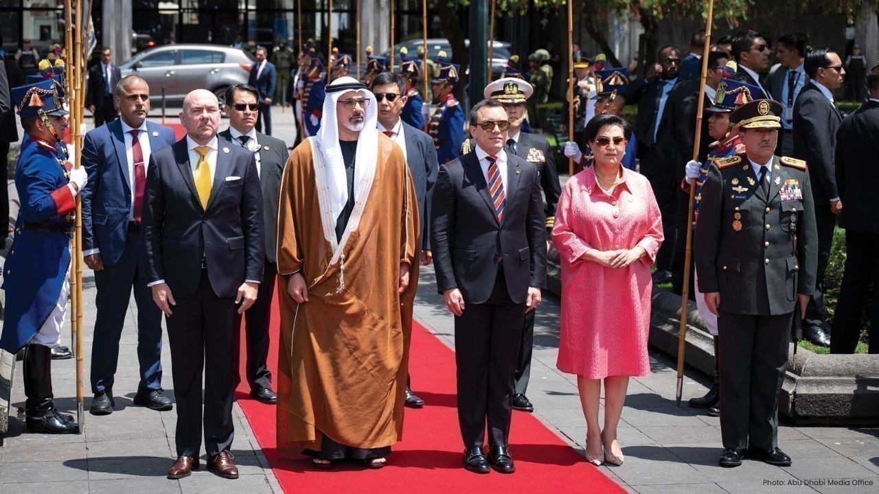 UAE Crown Prince Honors Ecuador Independence Heroes