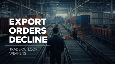 Export Orders Fall: What It Means for Global Trade and Jobs