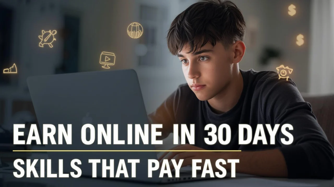 Start Earning Fast: Online Skills That Pay Within 30 Days