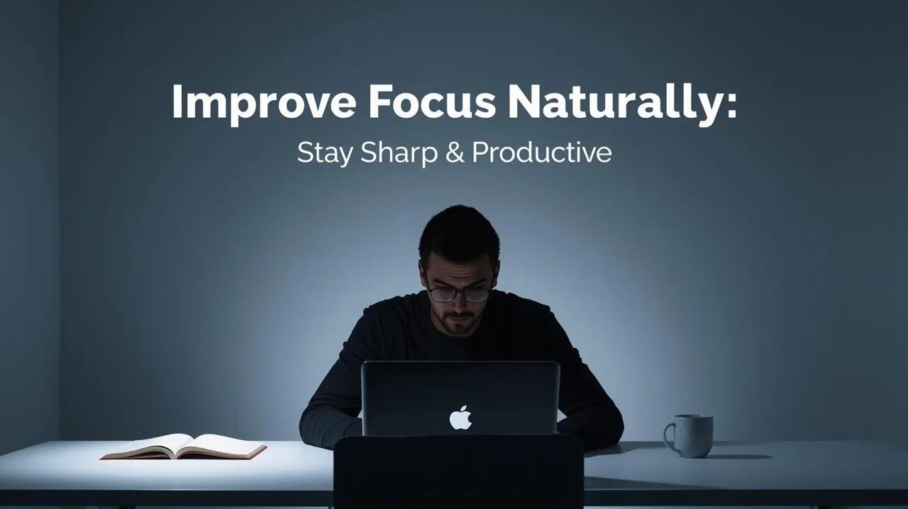 How to Improve Focus and Concentration Naturally
