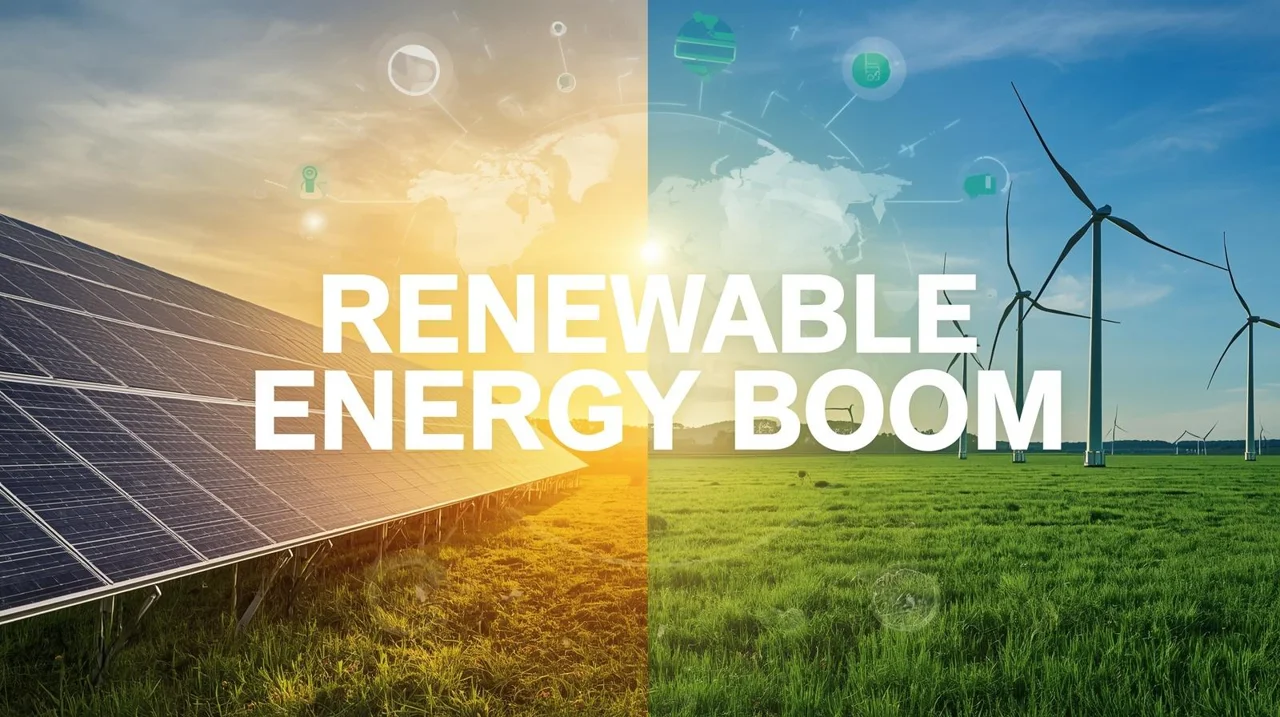 Renewable Energy Boom : How Solar and Wind Are Transforming Global Economies