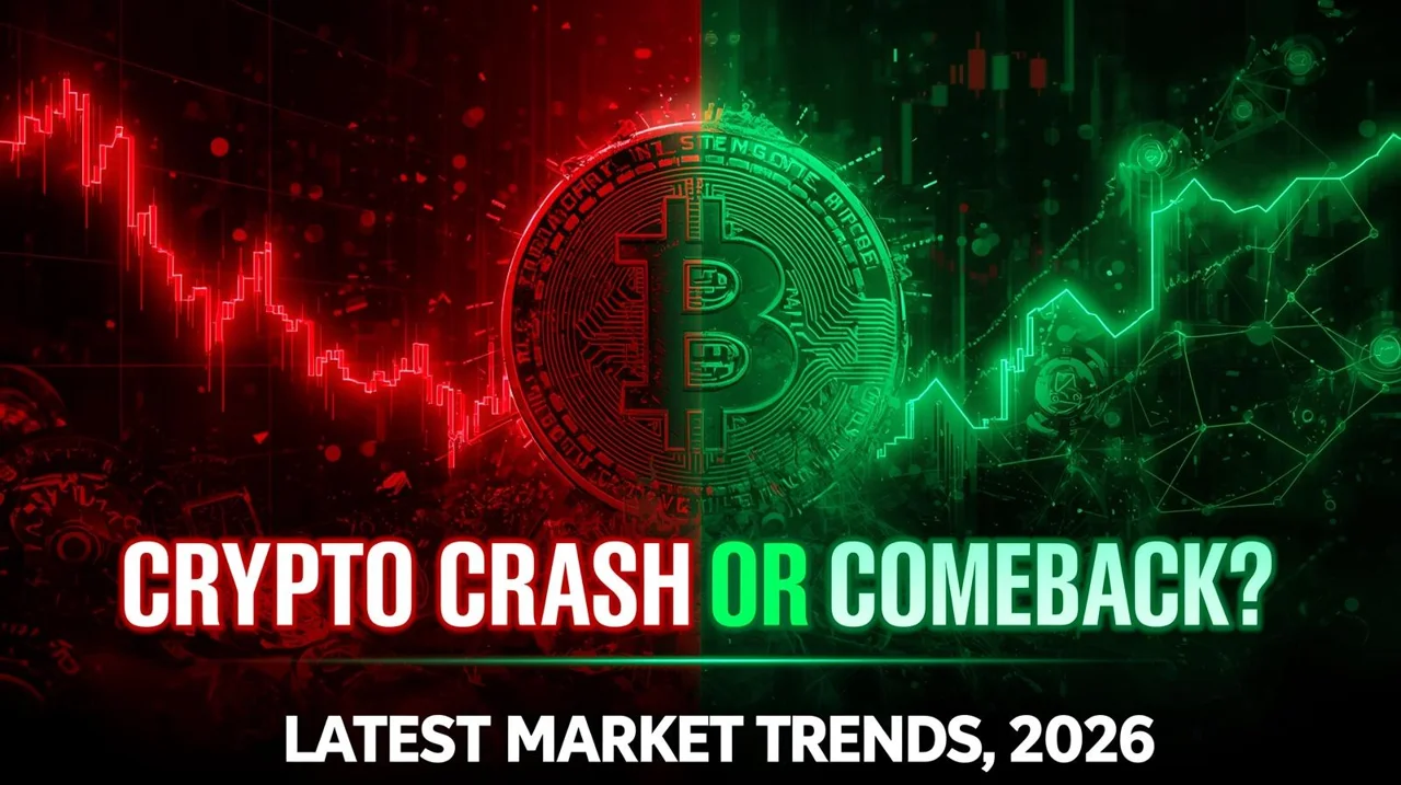 Crypto Market Crash or Comeback 2026: Bitcoin Trends, Risks & Future Outlook