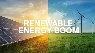 Renewable Energy Boom : How Solar and Wind Are Transforming Global Economies