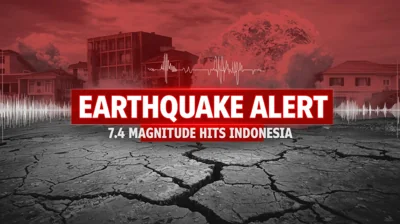 Indonesia Earthquake Today: 7.4 Magnitude Quake Triggers Tsunami Warning