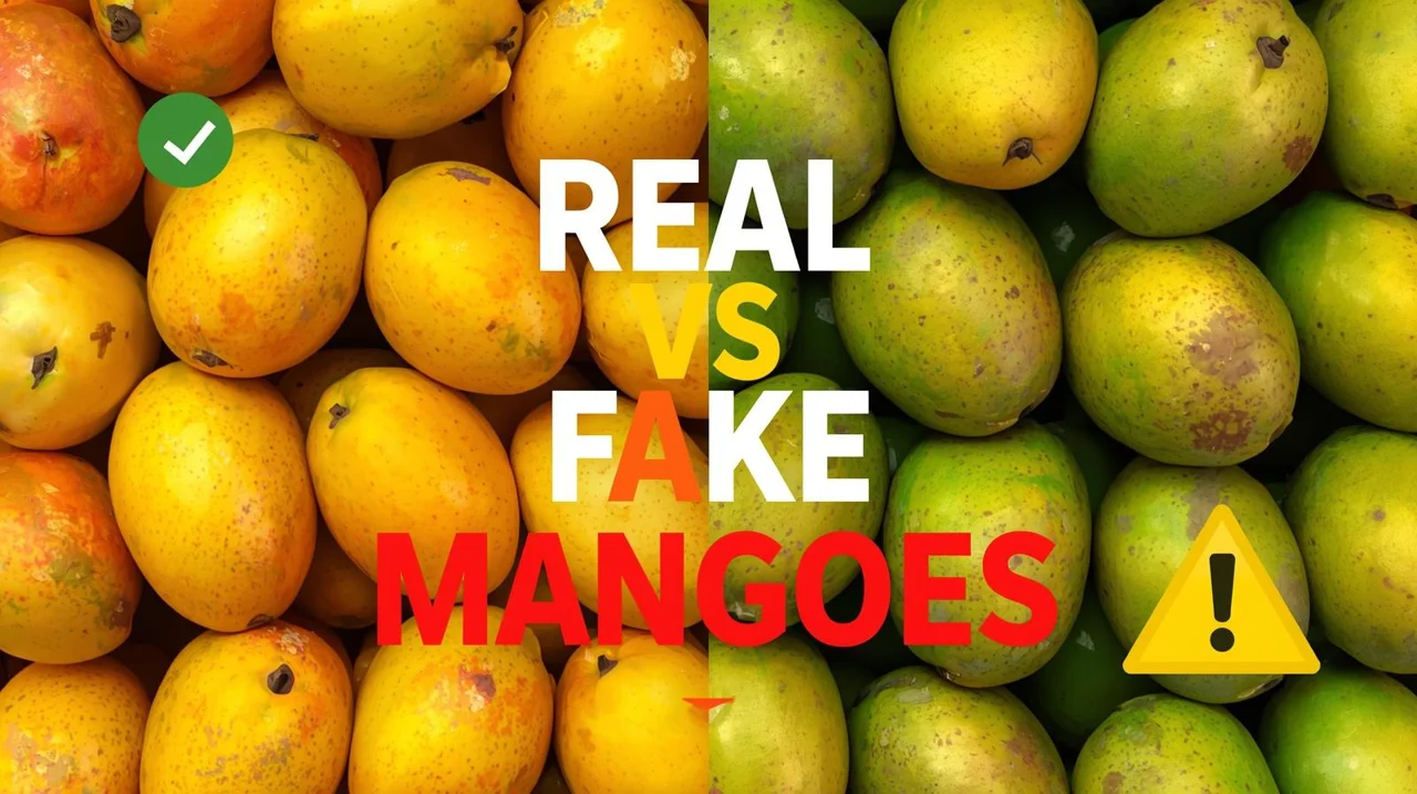How to Identify Artificially Ripened Mangoes: 9 Easy Checks