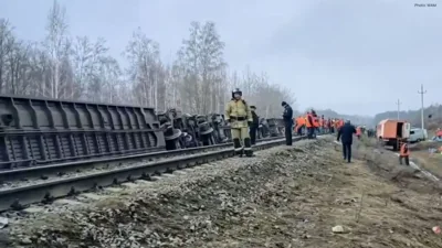 55 Injured as Night Train Derails Near Ulyanovsk Region