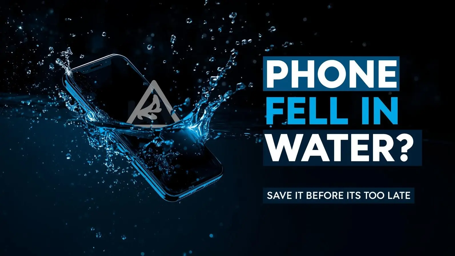 Phone Fell in Water? 5 Easy Tips to Save Your Wet Smartphone