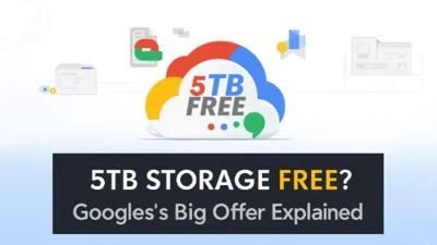 Google 5TB Free Storage Offer: How to Get It and Who Is Eligible