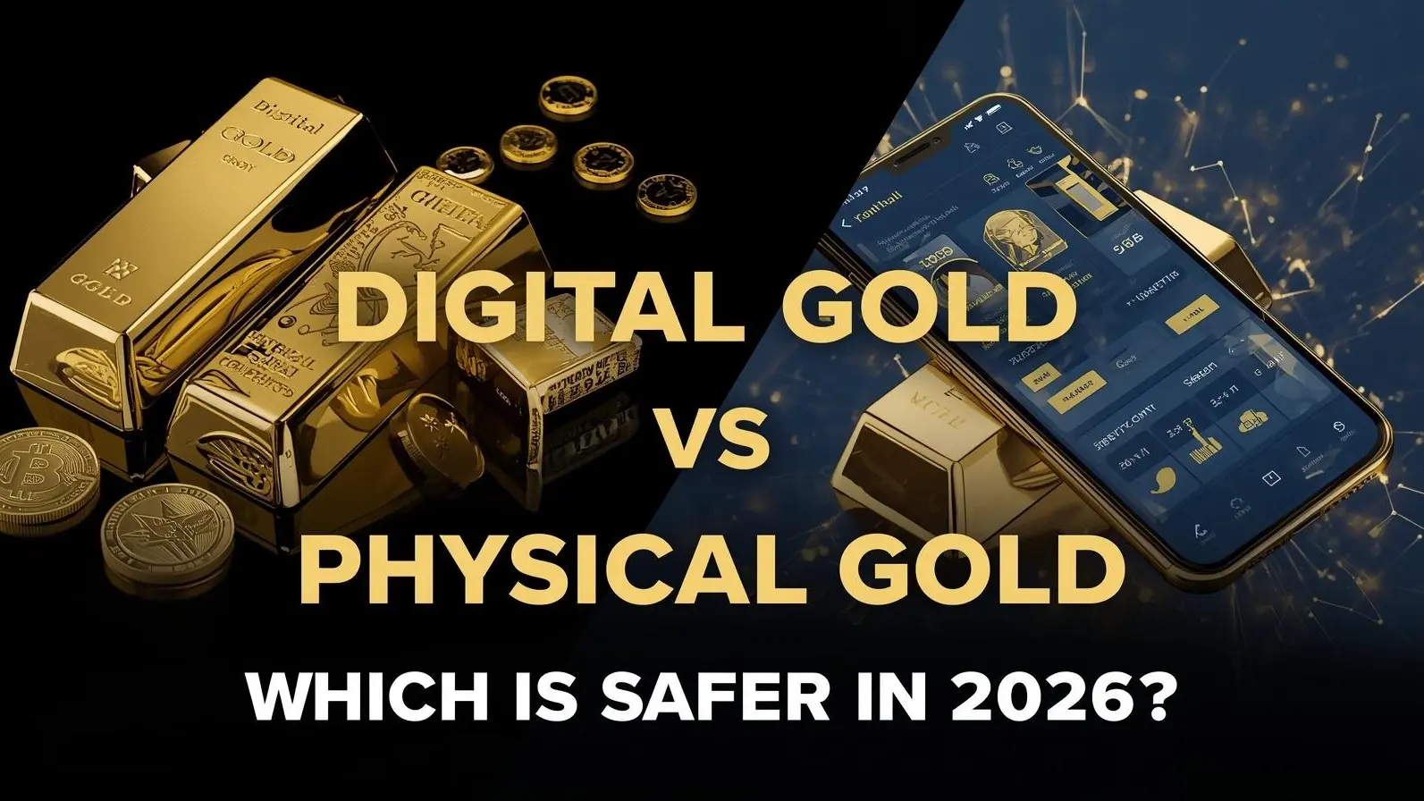 Digital Gold vs Physical Gold: Which Is Safer Investment in 2026?