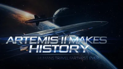 NASA Artemis II Sets Record: Humans Travel Farthest From Earth Ever