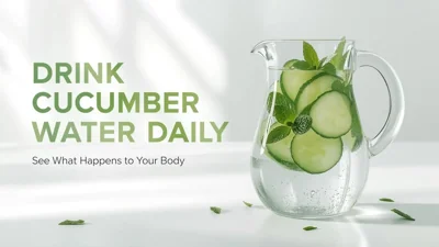 What Happens When You Drink Cucumber Water Daily? Benefits Explained
